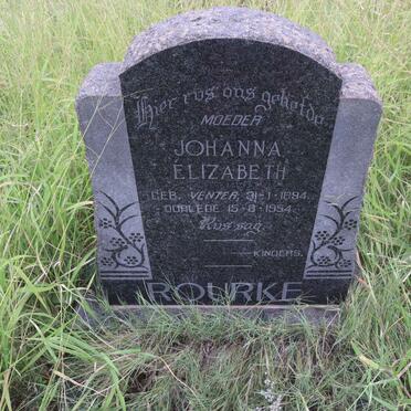ROURKE Johanna Elizabeth nee VENTER 1894-1954