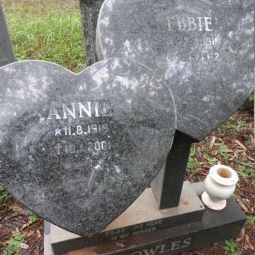 ROWLES Ebbie 1911-1992 & Annie 1919-2001