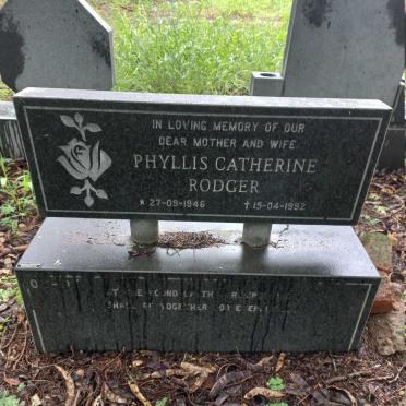 RODGER Phyllis Catherine 1946-1992