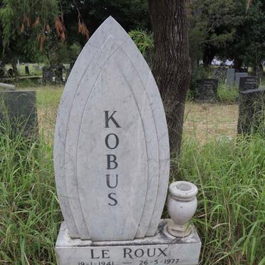 ROUX Kobus, le 1941-1977