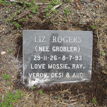 ROGERS Liz nee GROBLER 1926-1993