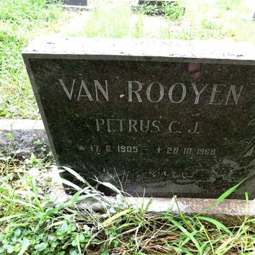 ROOYEN Petrus C.J., van 1905-1968