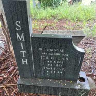 SMITH Chris 1932-1997 & Sarie 1936-