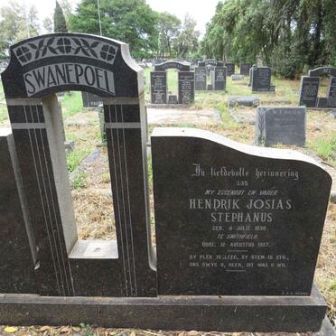 SWANEPOEL Hendrik Josias Stephanus 1898-1957