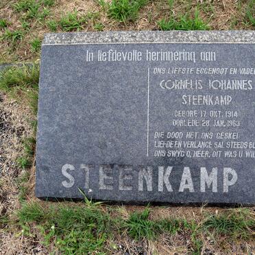 STEENKAMP Cornelis Johannes 1914-1963