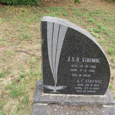 STRUWIG J.S.B. 1916-1966 & A.C. 1921-1994