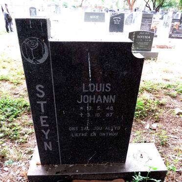 STEYN Louis Johann 1948-1987
