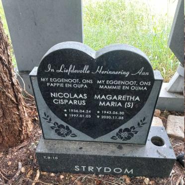 STRYDOM Nicolaas Cisparus 1936-1997 & Magaretha Maria S. 1943-2020
