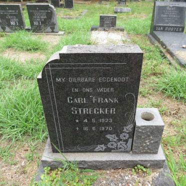 STRECKER Carl Frank 1923-1970