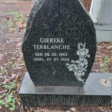TERBLANCHE Giereke 1966-1989