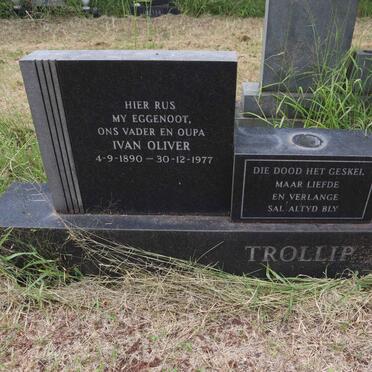 TROLLIP Ivan Oliver 1890-1977