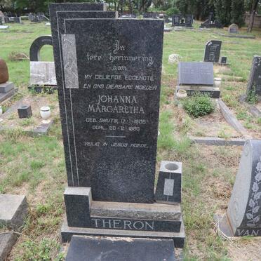 THERON Jannie 1898-1976 & Johanna Margaretha nee SMUTS 1906-1980_1