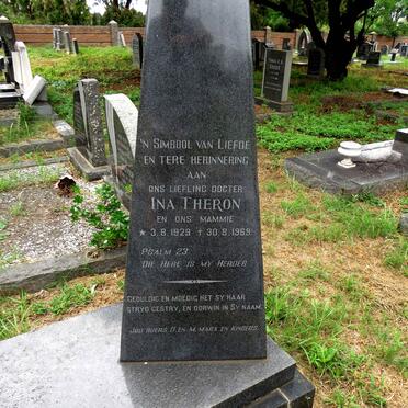 THERON Ina 1929-1968