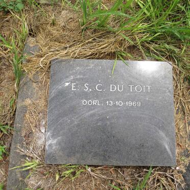 TOIT E.S.C., du -1969