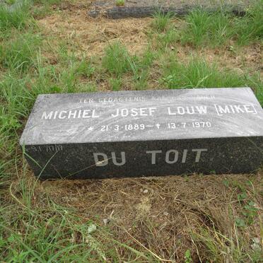 TOIT Michiel Josef Louw, du 1889-1970 