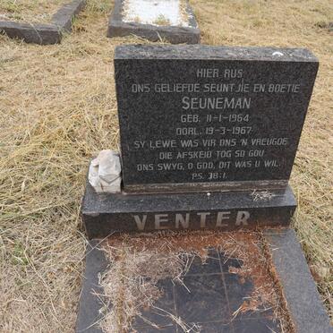 VENTER Seuneman 1964-1967