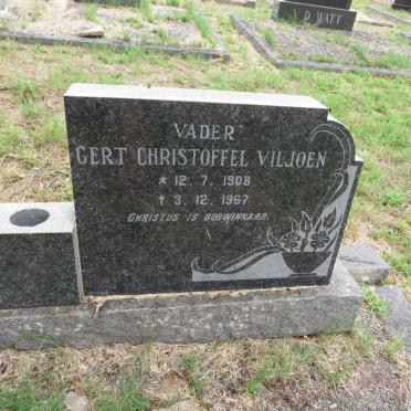 VILJOEN Gert Christoffel 1908-1967 & Maria Magdalena 1909-1984_1
