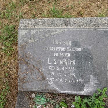 VENTER L.S. 1898-1961