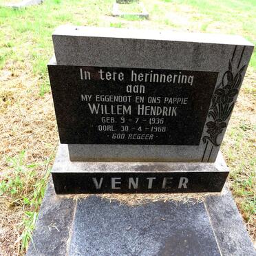 VENTER Willem Hendrik 1936-1968