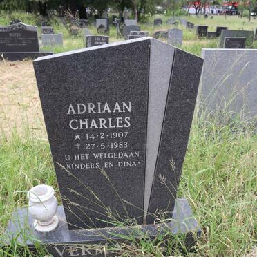 VERMAAK Adriaan Charles 1907-1983