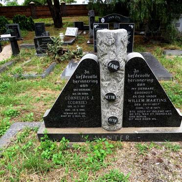 VENTER Willem Martins 1907-1971 & Cornelius J. 1917-1990