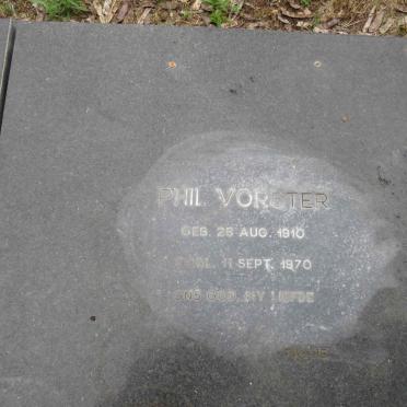 VORSTER Phil 1910-1970 & S.C. 1917-1981_1