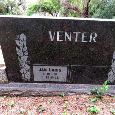 VENTER Jan Louis 1931-1972