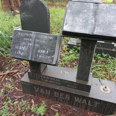 WALT Jacobus Daniel, van der 1925-1992 & Hester Maria 1927-1997_1