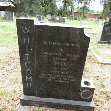 WHITCOMB Felix 1907-1970