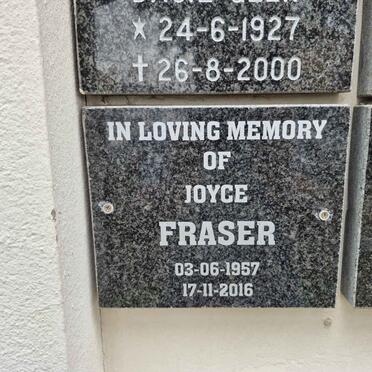 FRASER Joyce 1957-2016