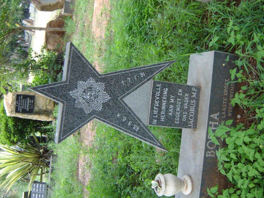BOTHA Jacobus M.P. 1965-1991