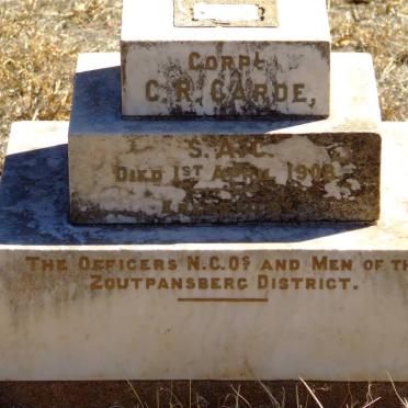 CARDE C.R. -1908