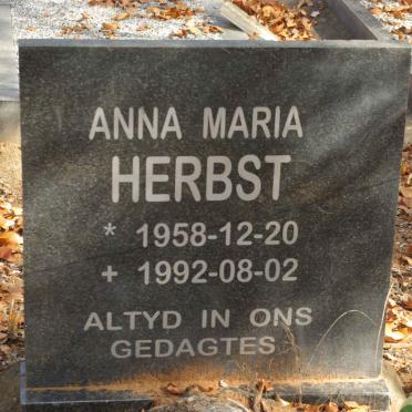 HERBST Anna Maria 1958-1992