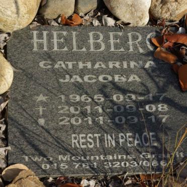 HELBERG Catharina Jacoba 1965-2011