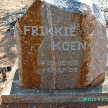 KOEN Frikkie 1960-1999