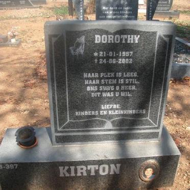 KIRTON Dorothy 1957-2002