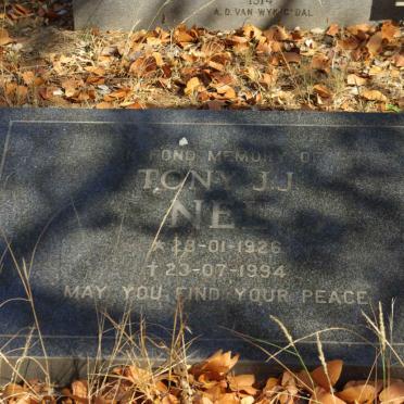 NEL Tony J.J. 1926-1994