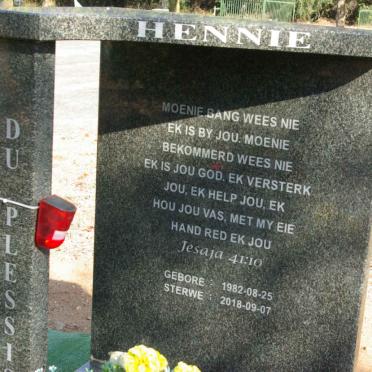 PLESSIS Hennie, du 1982-2018