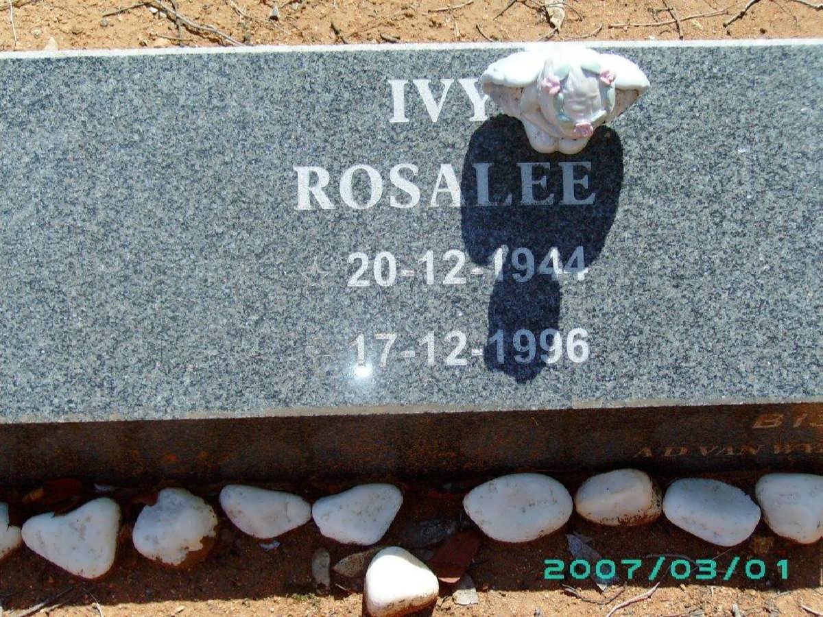 NEL Pieter Willem Adriaan 1941- &amp; Ivy Rosalee 1944-1996