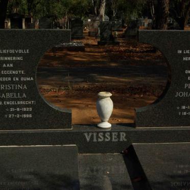 VISSER Petrus Johannes 1923-1997 & Christina Isabella ENGELBRECHT 1923-1996