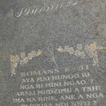 RADALI Ramarumo Johannes 1842-1944