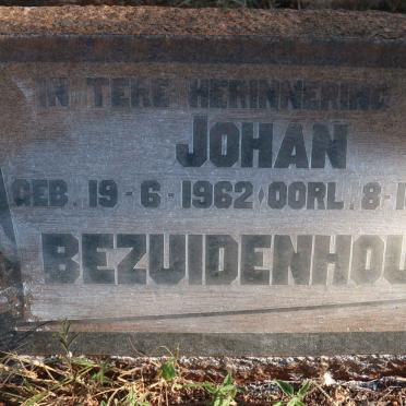 BEZUIDENHOUDT Johan 1962-1963