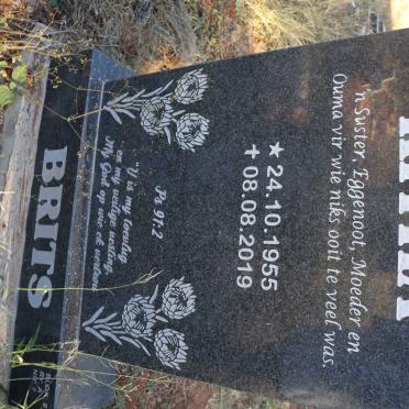 BRITS Ritha 1955-2019