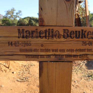 BEUKES Marietjie 1965-2021