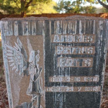 BRITS Andries Petrus 1951-1953