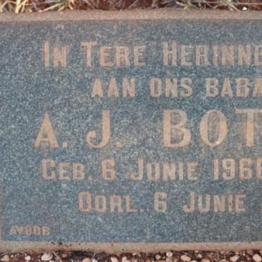 BOTHA A.J. 1966-1966