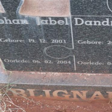 BLIGNAUT Rohan Jabel 2003-2004 :: BLIGNAUT Dandre Jael 2002-2005