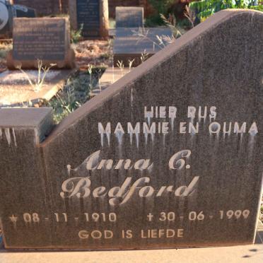 BEDFORD Anna C. 1910-1999