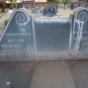 BESSELING Willem Frederik 1912-1983 &amp; Petronella Magrieta 1912-1979