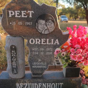 BEZUIDENHOUT Peet 1967- &amp; Orelia 1972-2018